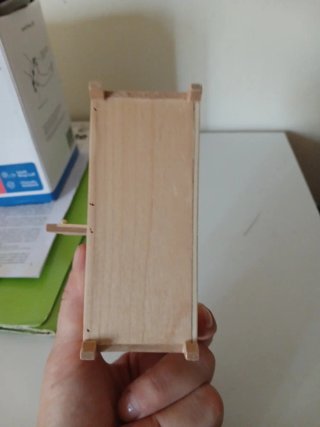 Armadietto casa bambole legno