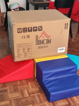 Juego bloques psicomotricidad HOMCOM 4 piezas