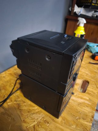 Equipo de música JVC UX-A6 pesado y funcional