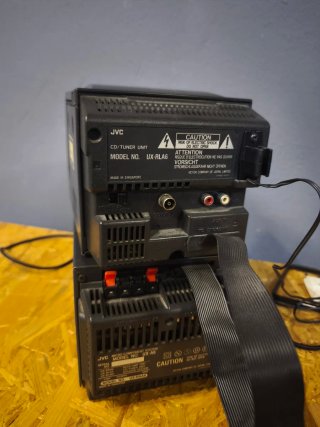 Equipo de música JVC UX-A6 pesado y funcional