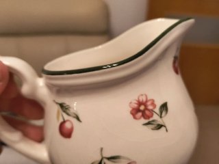Juego café San Claudio porcelana floral