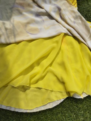 Vestito stile Marilyn Monroe giallo