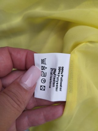 Vestito stile Marilyn Monroe giallo