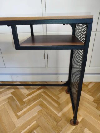 Escritorio Industrial Madera y Metal