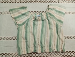 Conjunto Mayoral Top y Pantalón Rayas