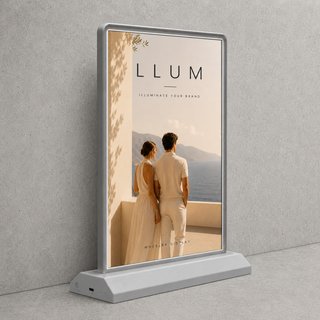 TRES Cajas de luz LED A4 con batería SIN IMPRESIÓN
