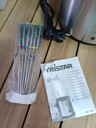 Tristar FO-1102 – Fondue/freidora, Volumen 1 litro