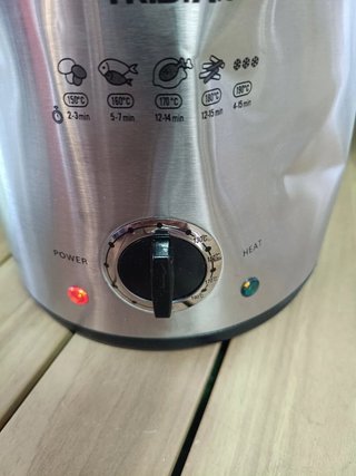 Tristar FO-1102 – Fondue/freidora, Volumen 1 litro