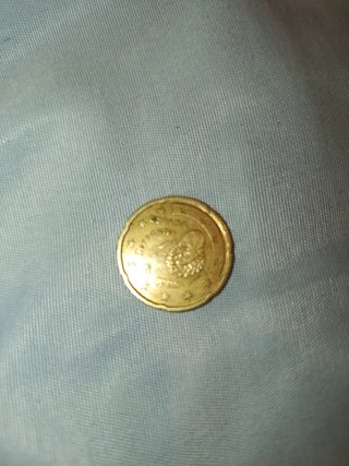 Moneda 0,20 céntimos 1999 12 estrellas
