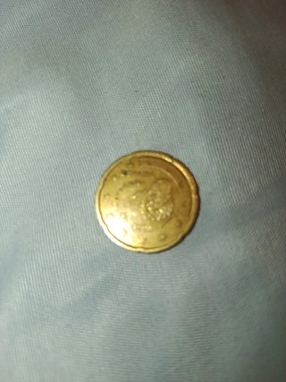 Moneda 0,20 céntimos 1999 12 estrellas