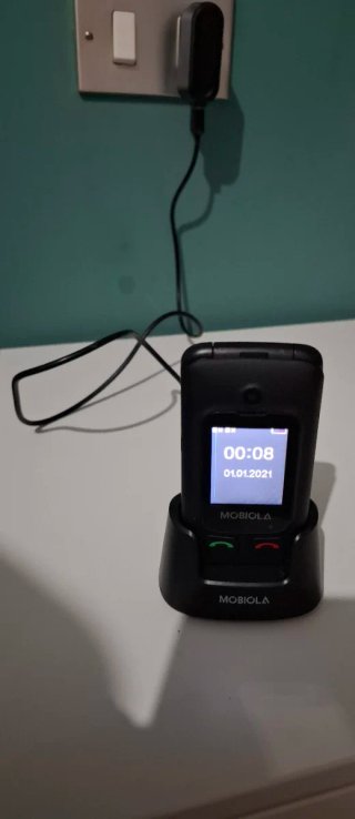 Teléfono Móvil Mobiola Negro
