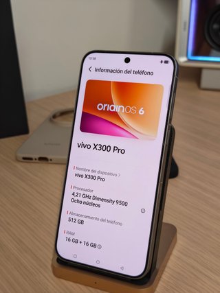 Vivo X300 Pro 512 GB Dorado + 2 Fundas