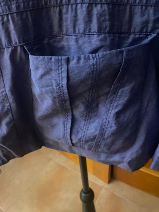 Chaqueta de entretiempo azul