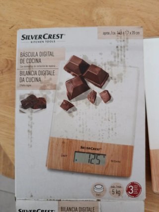 Báscula Digital Cocina SilverCrest