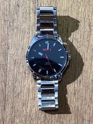 Relógio Hugo Boss Aço Inoxidável Preto