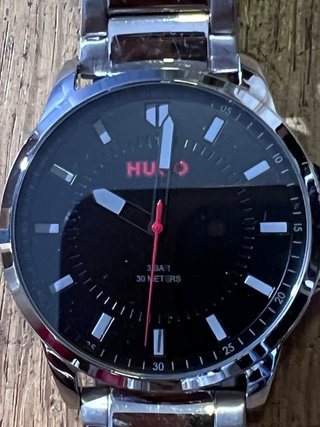 Relógio Hugo Boss Aço Inoxidável Preto