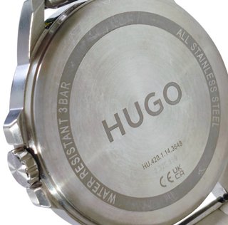 Relógio Hugo Boss Aço Inoxidável Preto
