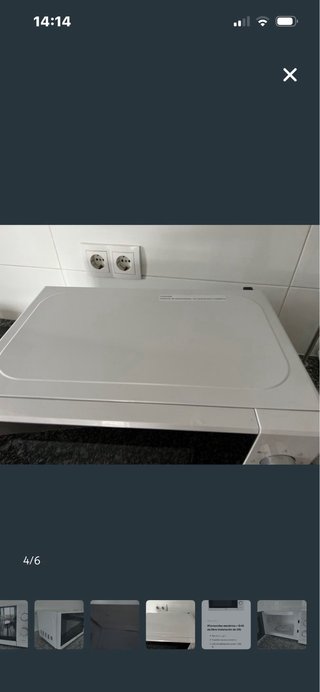 Horno Microondas Teka MW 225 Blanco