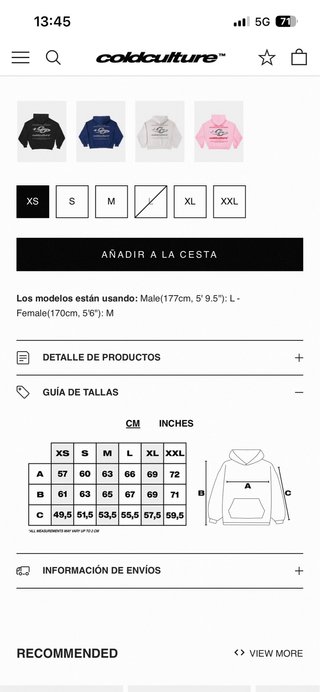 Sudadera Cold Culture Negra