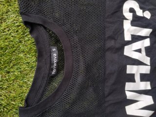 Maglia Terranova WHAT? nera taglia S