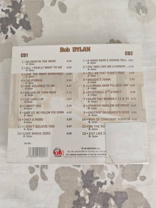 2 CDs Bob Dylan - Estuche precintado, a estrenar