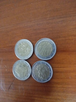 4 Monedas 2€ Colección