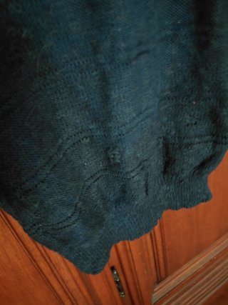 Maglia nera vintage a maglia