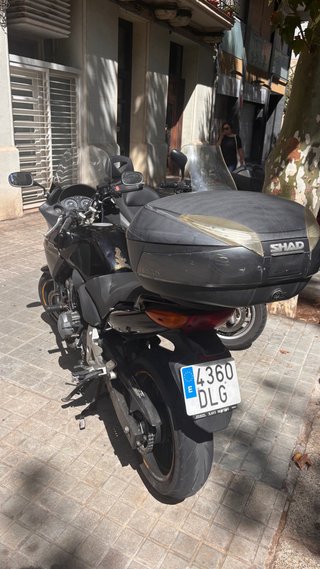 Honda CBF 600 SA Naked Negra