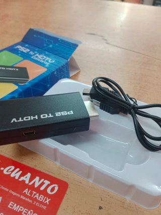 CONVERTIDOR PS2 HDMI G300 SIN USAR