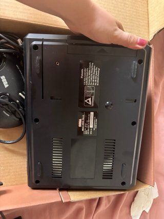 Consola Sega Mega Drive 16 Bits Negra + juego