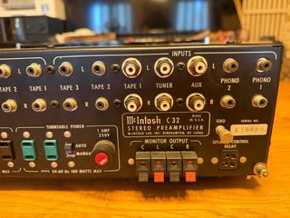McIntosh C32 Preamp. Estéreo