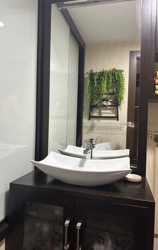 Mueble baño completo lavabo espejo