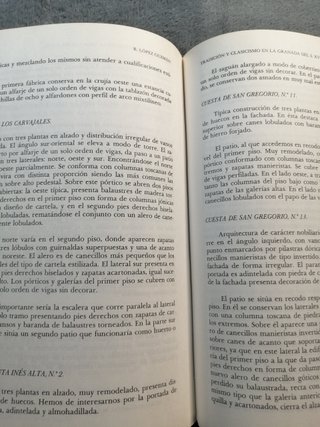 Tradición y clasicismo en la Granada del XVI.