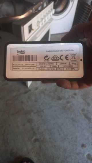 Lavadora Beko 8 kg