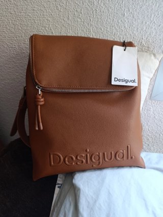 Mochila Desigual Marrón