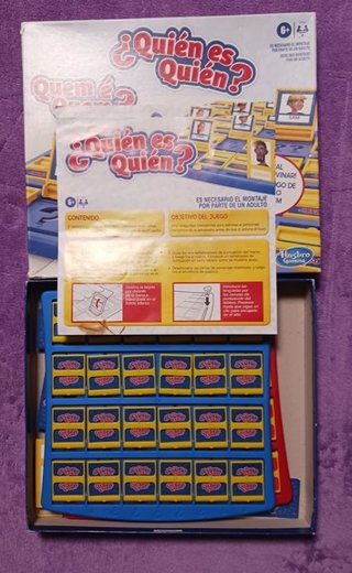 ¿Quién es Quién? ¿Quem é Quem? Juego de mesa
