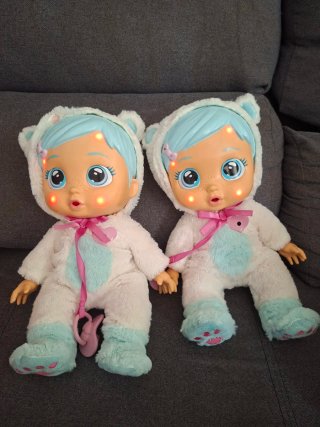 2 Bebés Llorones Maletín Médico