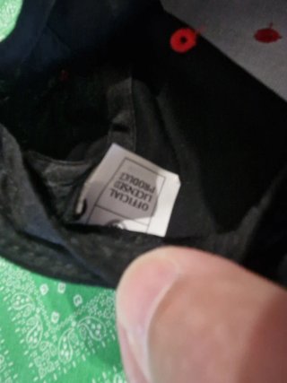 Cappello AC Milan nero e rosso