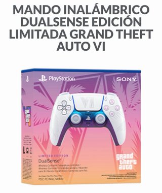 Mando DualSense Edición Limitada GTA VI