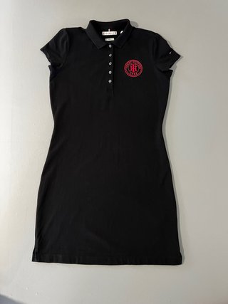 Vestido Polo Tommy Hilfiger Negro Mujer Talla M