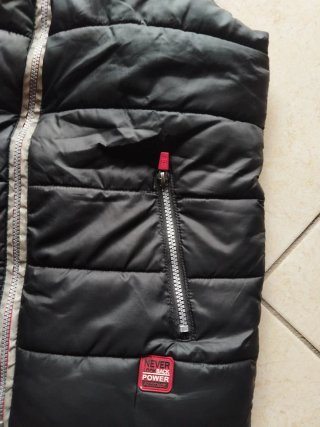 Gilet con cappuccio Power