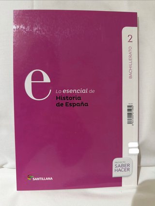 HISTORIA DE ESPAÑA SERIE DESCUBRE 2 BACHILLERATO