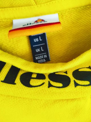 Sudadera amarilla Ellesse