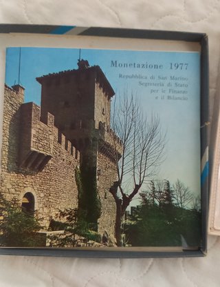 Monete Repubblica San Marino serie 1977