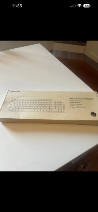 Tastiera Argento e Bianco