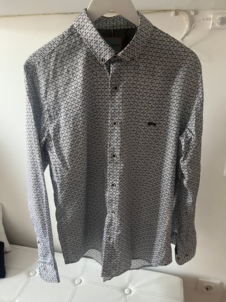 Camisa Dario Beltran Cuadros Pequeños Talla L