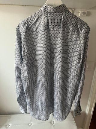 Camisa Dario Beltran Cuadros Pequeños Talla L