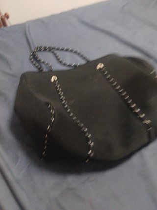 Bolso Neopreno Mujer Negro