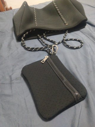 Bolso Neopreno Mujer Negro