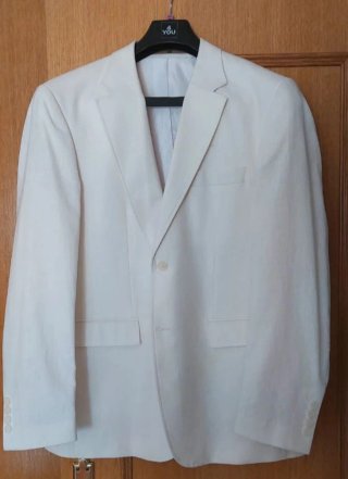 Traje de lino blanco 4you